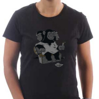  Three headed monkey
