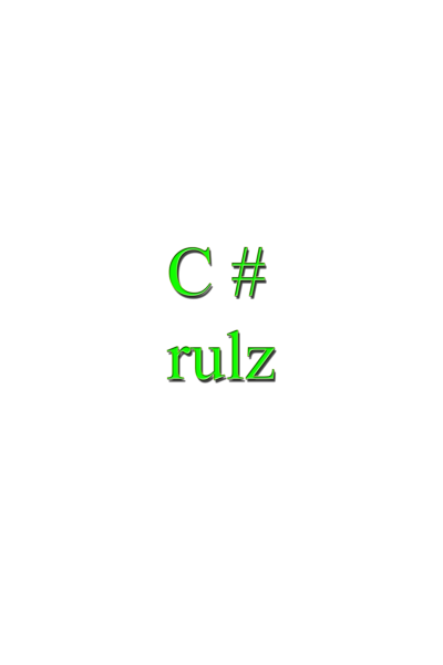 C sharp rulz
