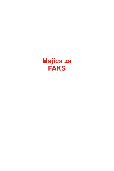 Majica za FAKS
