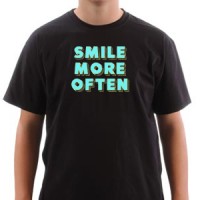  Smile more often