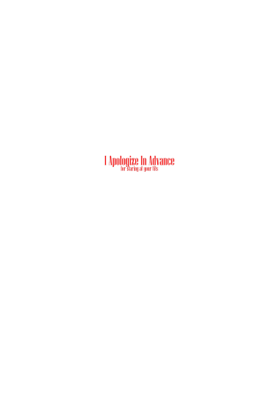 Apologize