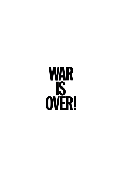 War is over