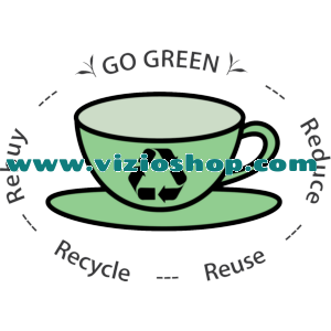 Go green šolja