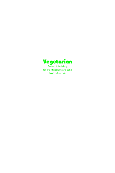 Vegeterian Vegeterian