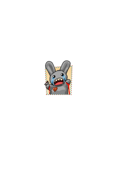 Crying bunny Crying bunny