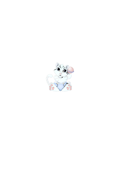 Cute baby tiger
