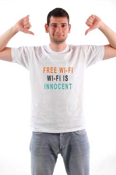 Majica Free Wi-Fi