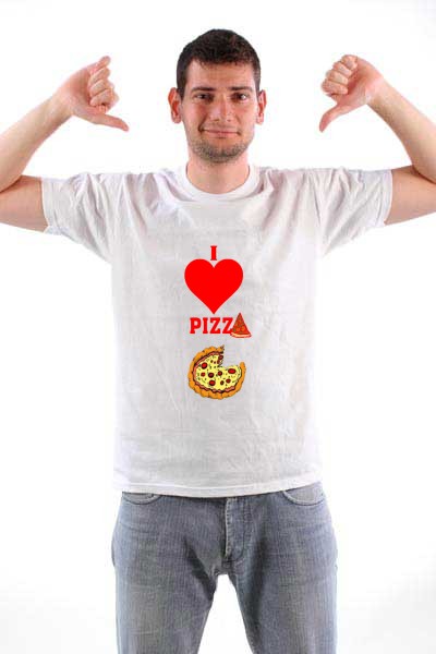 Majica I love pizza (picture no. 2)