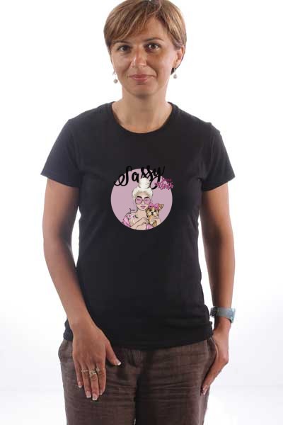 Majica Sassy since birth by Jvncc (Black)