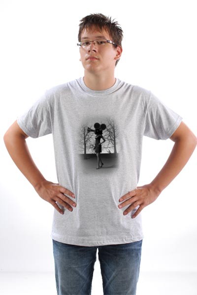 Majica TvinemaniaC Lost in Woods B&W