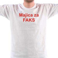Majica za FAKS majica