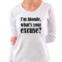 I m Blonde majica