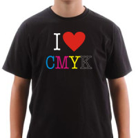 I Love CMYK 03 majica