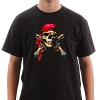 Skull and muskets majica
