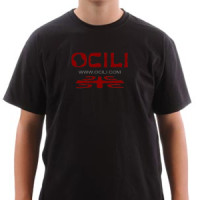Ocili majica - crna majica