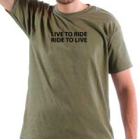 Live to RIDE majica
