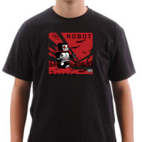 Robot Attack majica