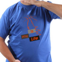 Basketball is my life majica