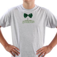 Gentleman bow tie. majica