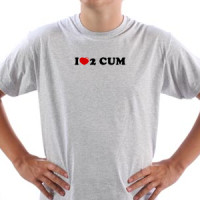 VIZIOshop - majica I love 2 cum