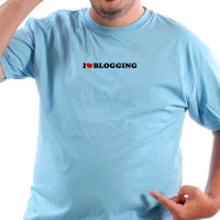 VIZIOshop - majica I love blogging