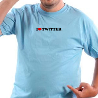 VIZIOshop - majica I love twitter