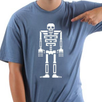 Skeleton majica