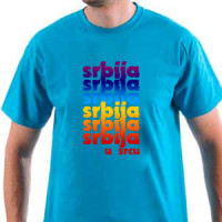 VIZIOshop - majica Srbija u srcu
