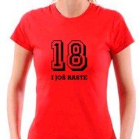 VIZIOshop - majica 18 i jos raste
