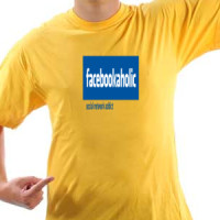 Facebookaholic majica