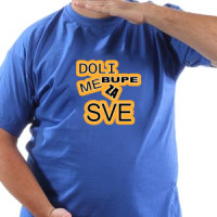 Boli me dupe za sve majica