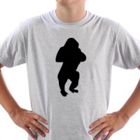Gorilla Silhouette majica