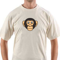 Chimpanzee Head majica