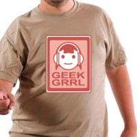 Geek GRRL majica