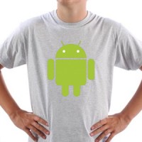 Zeleni android majica