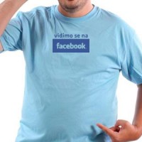 VIZIOshop - majica Vidimo se na Facebook