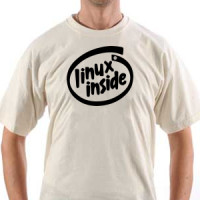 VIZIOshop - majica Linux inside