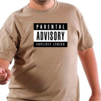 Parental advisory majica