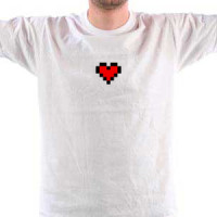 VIZIOshop - majica Pixel heart