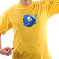 Bluefish logo majica
