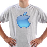 Apple logo majica