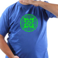 Fractal green majica
