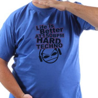 Hard techno majica