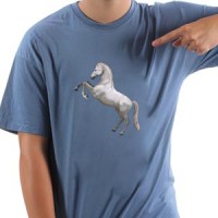 White horse majica
