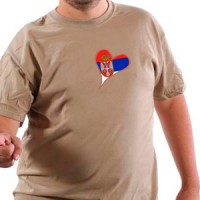 Srbija u srcu majica