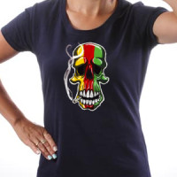Rasta Skull majica