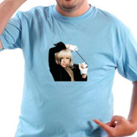 Lady Gaga-mikrofon majica