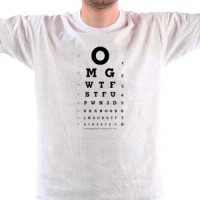 VIZIOshop - majica 1337 Eyez Test (invert)