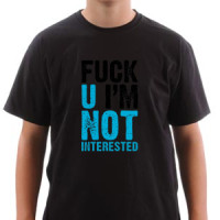 VIZIOshop - majica Fuck U I'm Not Interested