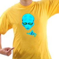 Alien head majica